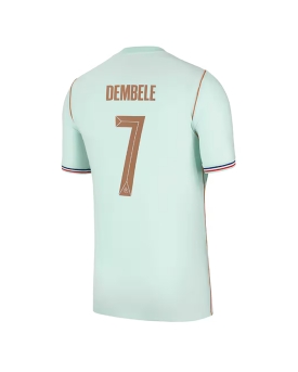 Billige Fotballdrakt Frankrike Ousmane Dembele #7 Replika Bortedrakt VM 2026 Kortermet Billige Fotballdrakt Frankrike Ousmane Dembele #7 Replika Bortedrakt VM 2026 Kortermet